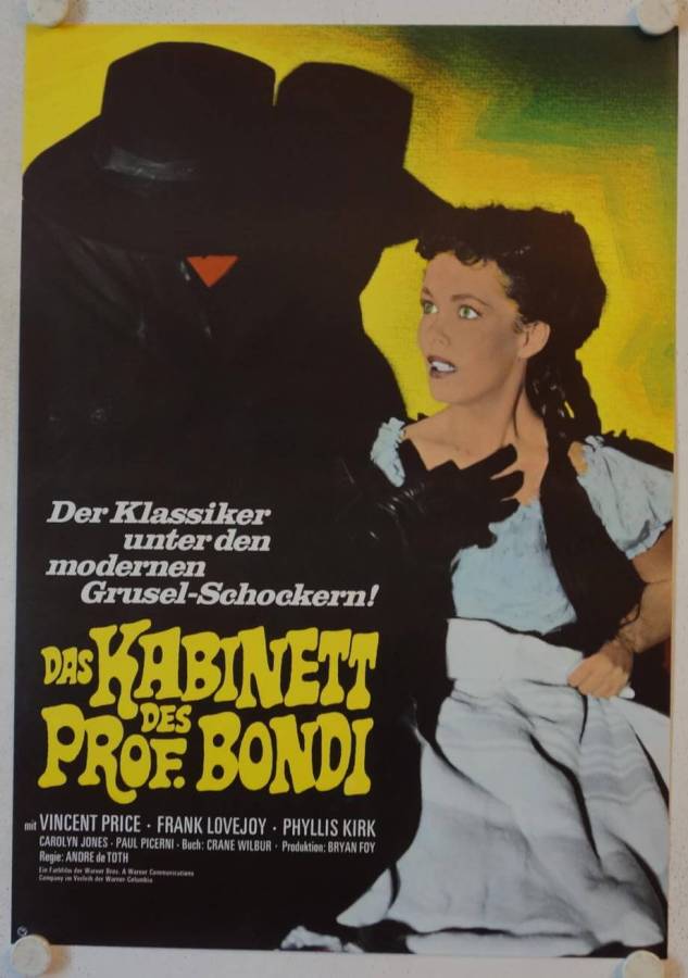 House of Wax re-release german movie poster